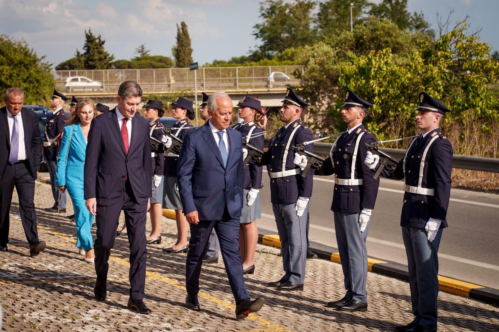 Visita del Ministro dell’Interno Matteo Piantedosi presso la sede di IPS Visita del Ministro dell’Interno Matteo Piantedosi presso la sede di IPS